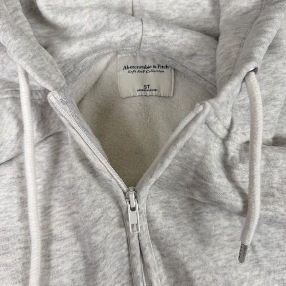 Abercrombie & Fitch Sleeveless Hoodie Fleece Romper‎ Size Small Tall Coverup - Picture 2 of 4